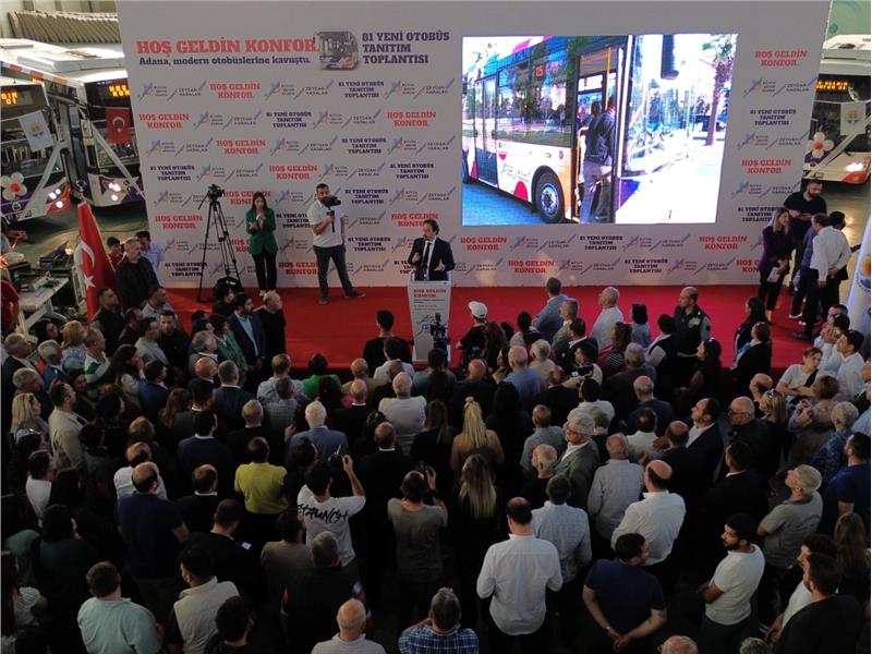 TEMSA 81 yeni araçla, Adana’nın yeşil dönüşümüne destek verecek