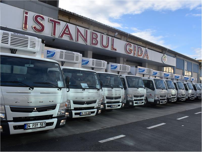 TEMSA’dan İstanbul Gıda’ya  38 adet Fuso Canter