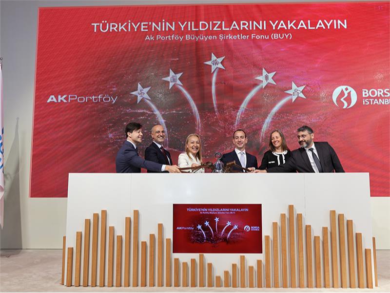Ak Portföy, Türkiye’nin ilk Büyüyen Şirketler Hisse Senedi Fonu ile Türkiye’nin Yıldızlarına Yatırım Fırsatı Sunuyor!