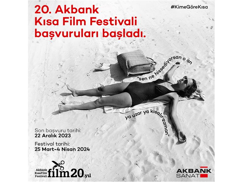 20. AKBANK KISA FİLM FESTİVALİ BAŞVURULARI BAŞLADI!