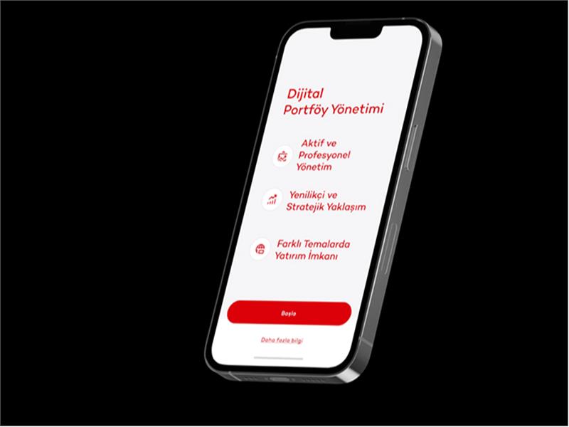 Türkiye'nin İlk Dijital Portföy Yönetimi Hizmeti Akbank Mobil'de!