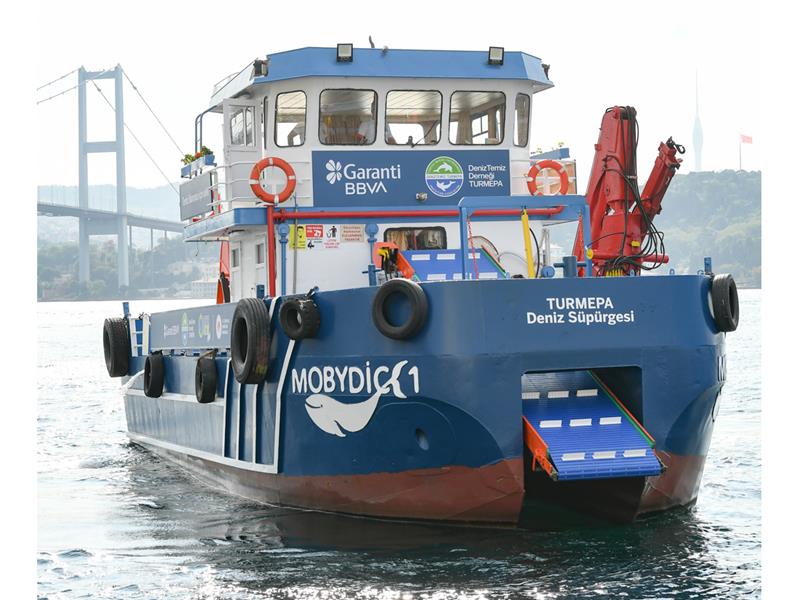 Garanti BBVA ve TURMEPA  Marmara Denizi’nden Üç Ayda 10 Ton Atık Topladı