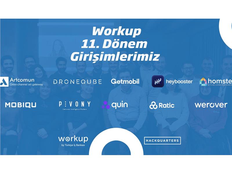 Türkiye İş Bankası Workup Girişimcilik Programı’nın 11. dönemi başlıyor