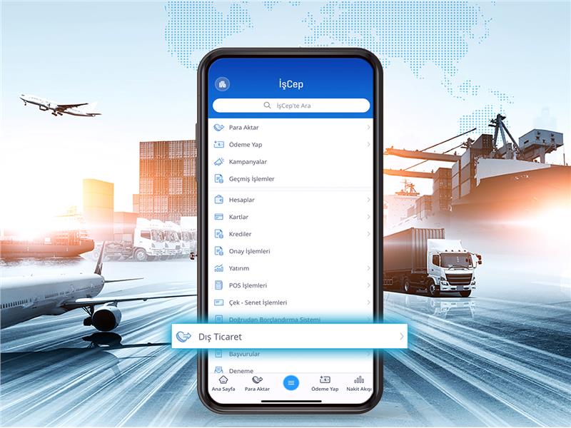 İş Bankası ithalat transferi işlemlerini İşCep’e taşıdı