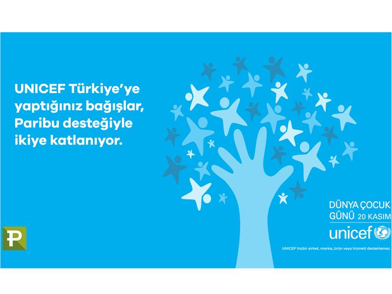 Paribu ve UNICEF Türkiye’den Dünya Çocuk Günü’ne özel bağış kampanyası