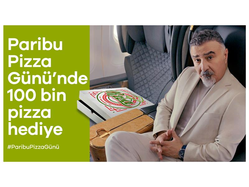 Paribu Pizza Günü’nde 100 bin pizza hediye