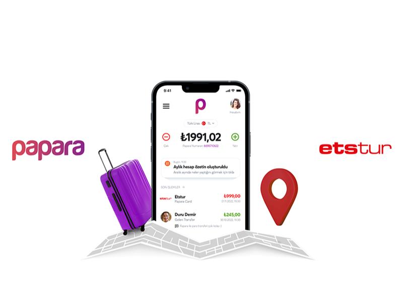 Papara ve Etstur iş birliği ile kartsız ödeme kolaylığı