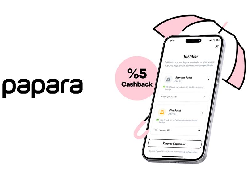 Papara’dan mini check up ve asistans hediyeli Ferdi Kaza Sigortası