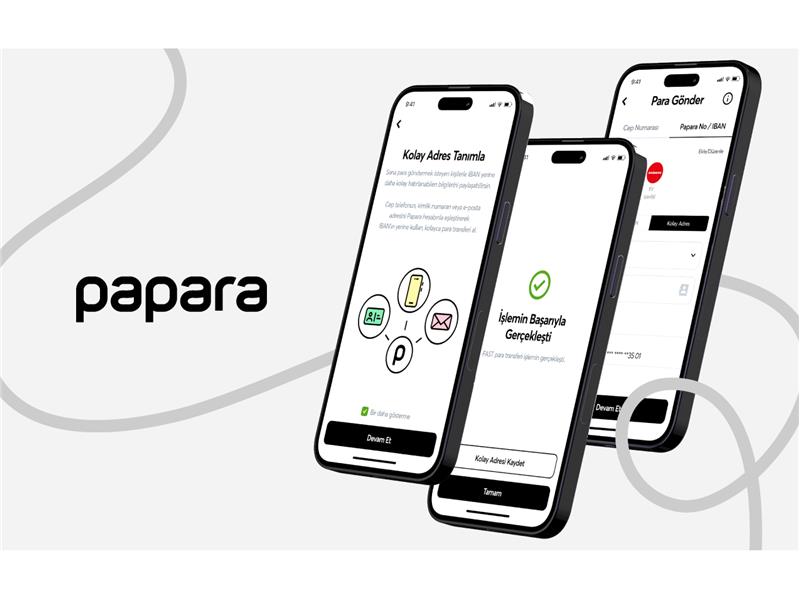 Papara hesaplarına IBAN geldi