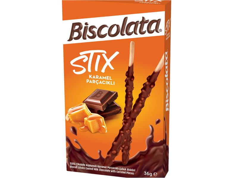 Yepyeni Bir Lezzet Ayrıcalığı “Biscolata Stix Karamel Parçacıklı”