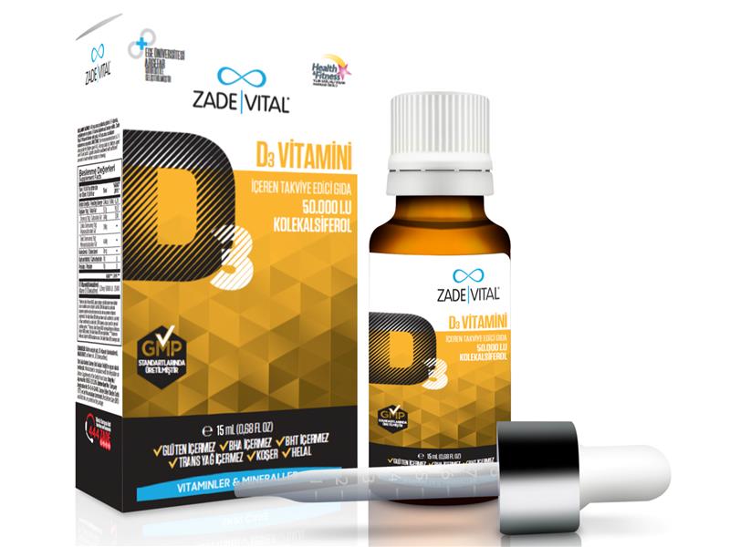 Bütünsel Sağlığın Destekçisi, Zade Vital D Vitamini