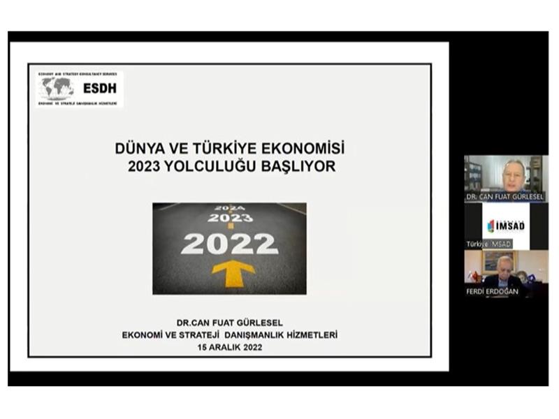 TÜRKİYE İMSAD GÜNDEM BULUŞMALARI’NDA 2023 BEKLENTİLERİ KONUŞULDU