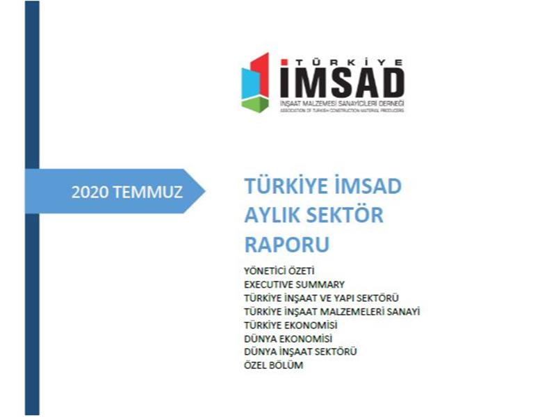 Türkiye İMSAD Temmuz 2020 Sektör Raporu açıkland