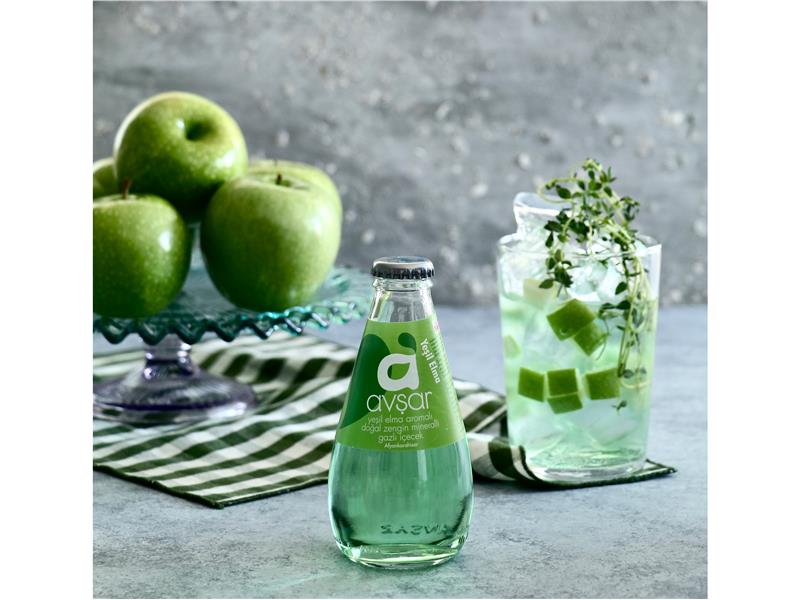 Hiç yeşil elma içtiniz mi?