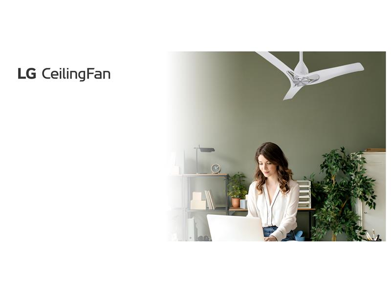 LG CeilingFan İle Doğal Serinlik