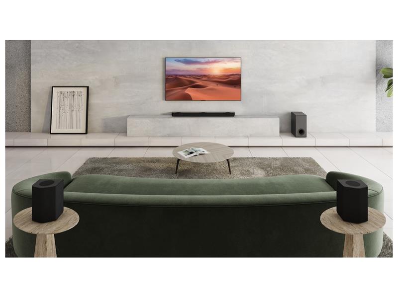 Dünyanın İlk Üçlü Yukarı Ateşlemeli Soundbarı  LG SOUNDBAR S95QR