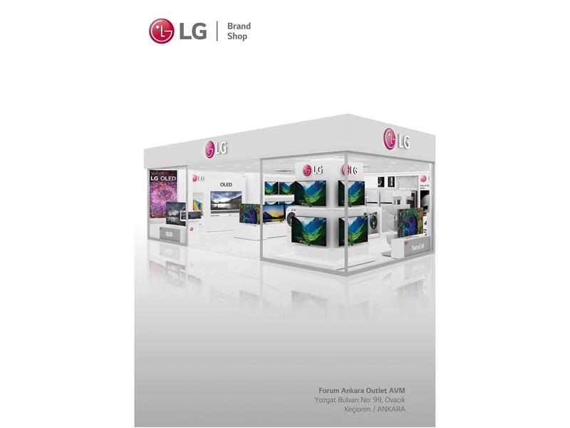 LG, Ankara’da Yeni Bir LG Brand Shop Daha Açtı