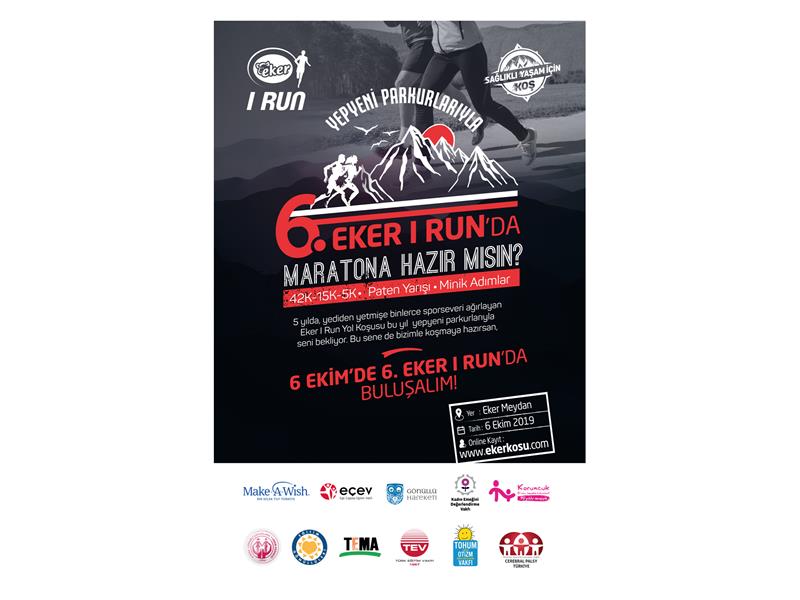 Eker I Run 2019’da Adım Adım ile birlikte bağış koşularında rekor kırılacak