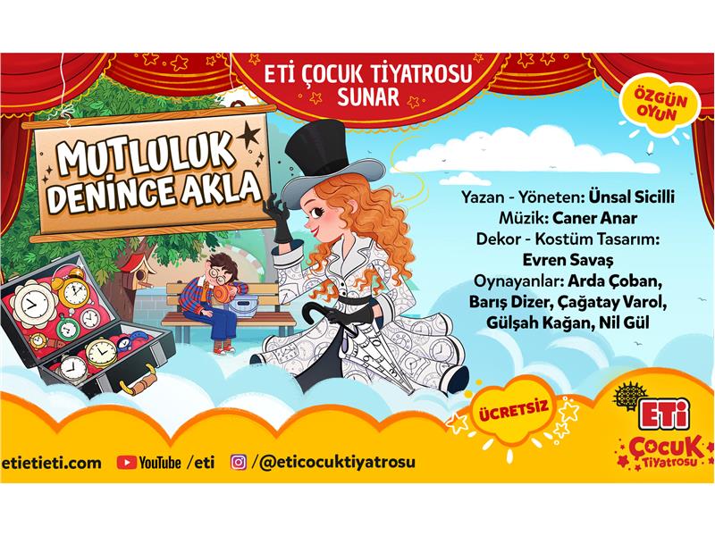 Eti Çocuk Tiyatrosu İstanbul’da çocuklarla buluşuyor