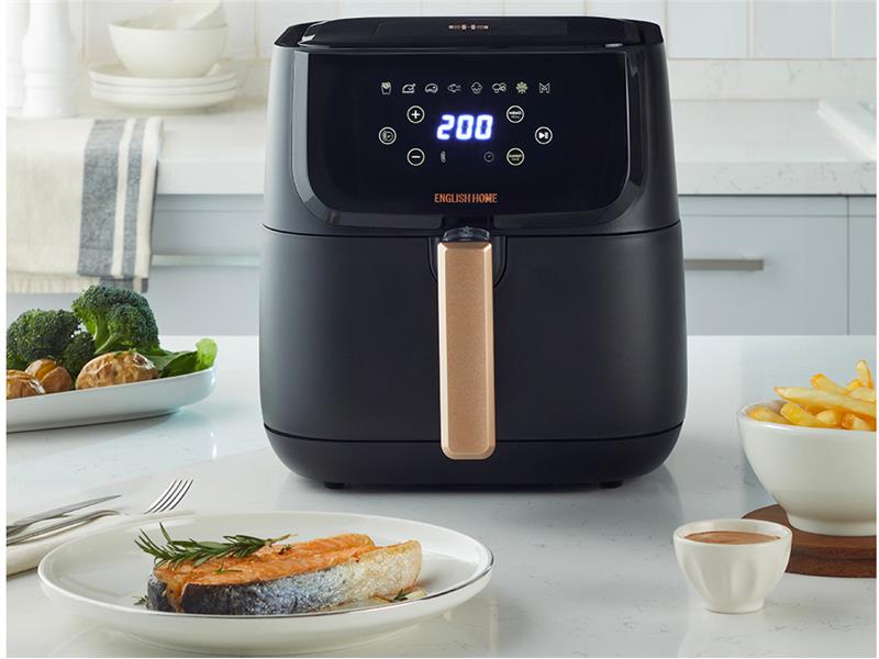 English Home Air Fryer XL ile Türkiye’de bir ilk: Sevdiğiniz lezzetleri tek tuşla kaydederek mutfakta zaman kazanın! 