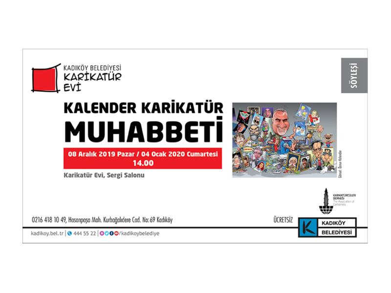 ‘KALENDER KARİKATÜR MUHABBETİ’ AHMET SELÇUK İLKAN’I KONUK EDİYOR 