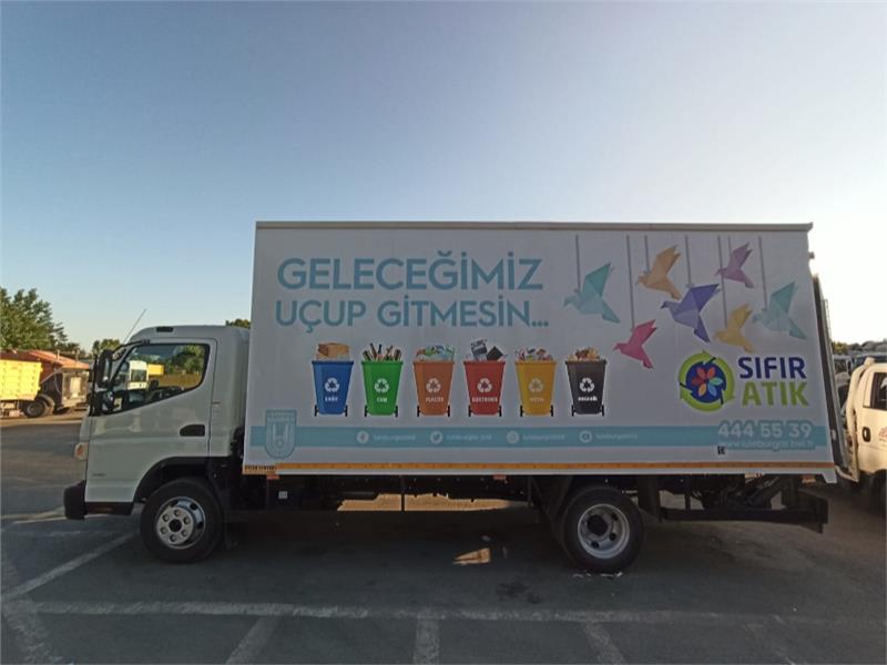 ATIK DEĞİL ÇÖP! LÜLEBURGAZ BELEDİYESİ EVLERDEN DE ATIK TOPLUYOR