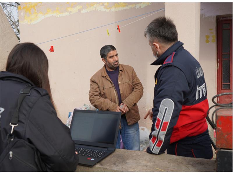 LÜLEBURGAZ BELEDİYESİ EKİPLERİ TAŞKIN BÖLGESİNDE HASAR TESPİT ÇALIŞMASI YAPTI