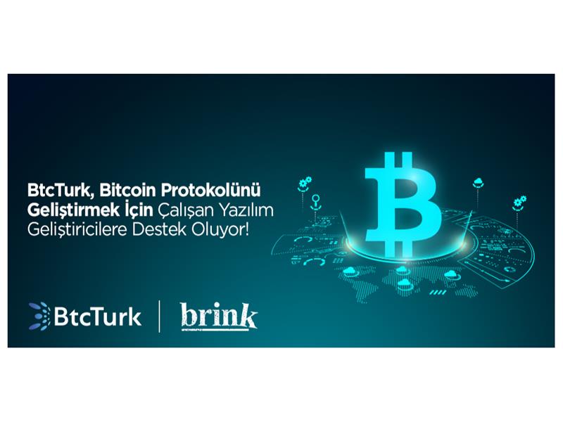 BtcTurk’ten, Bitcoin Geliştirme Platformu Brink’e 210 Bin Dolarlık Fon