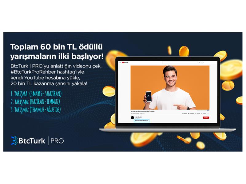 BtcTurk’ten toplam 60 bin TL ödüllü yarışma