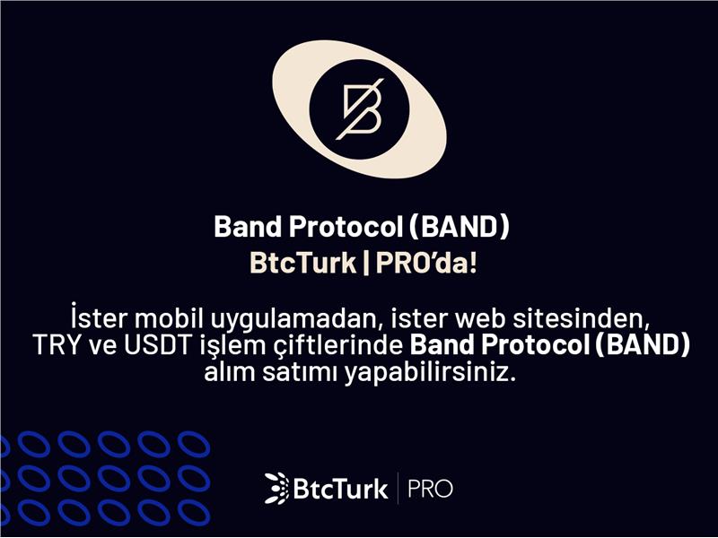 Band Protocol BtcTurk PRO’da listelendi