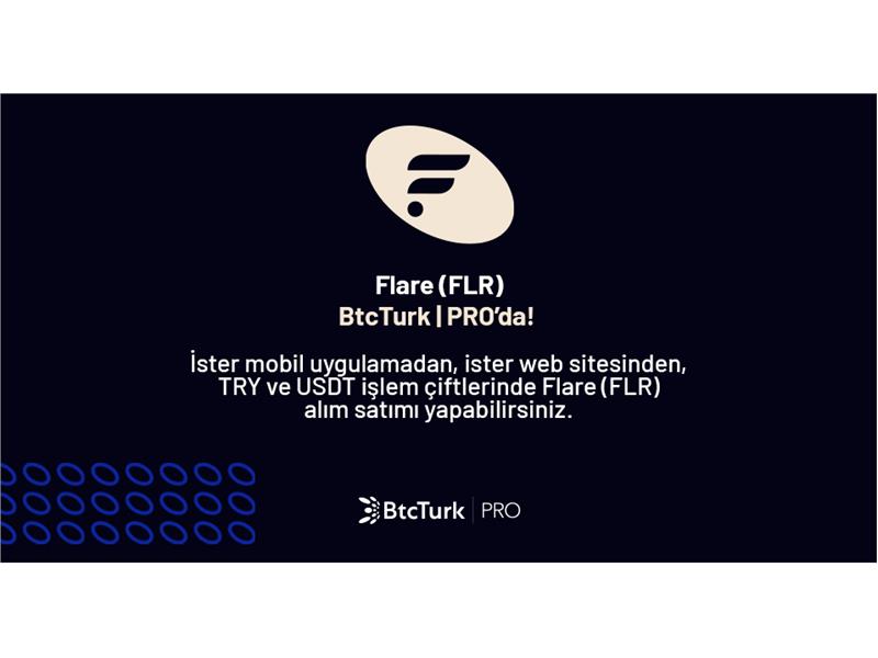 Flare (FLR) BtcTurk PRO’da listelendi