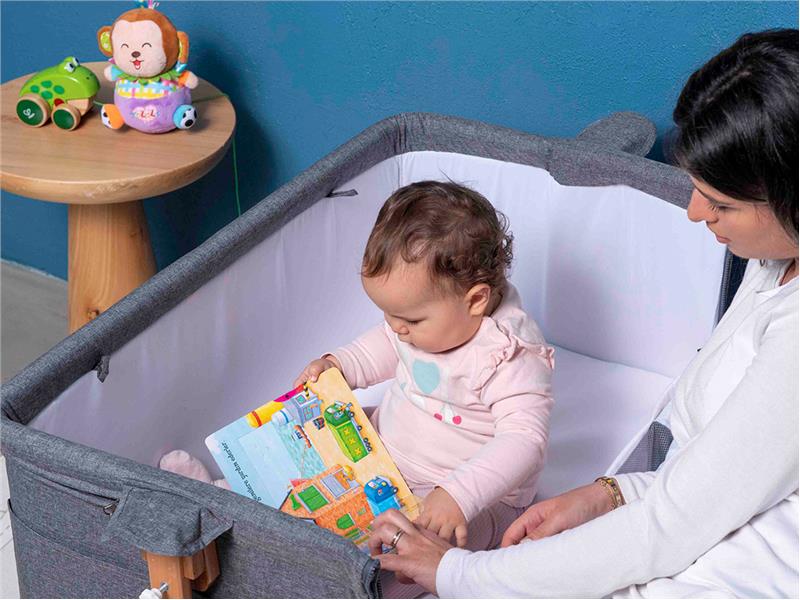 Çilek Mobilya’nın yeni Sallanır Anne Yanı Beşiği ile bebeklere huzur, annelere konfor! 