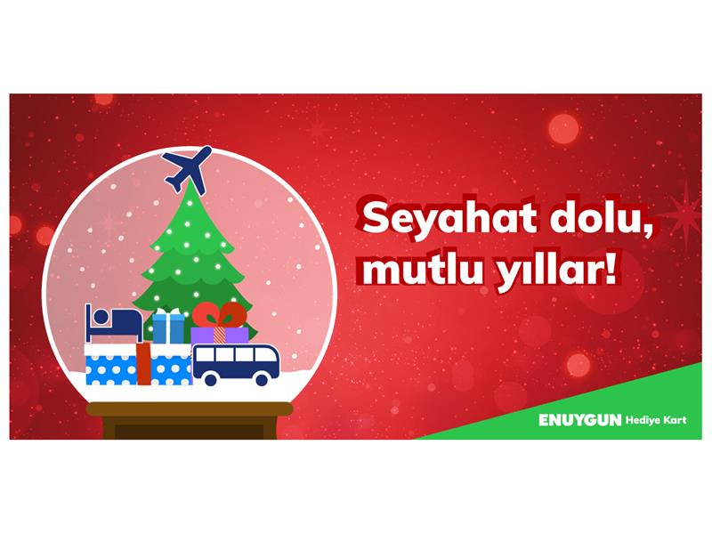 Türkiye’de tek! Uçak, otobüs ve konaklama, tüm ihtiyaçlar bu kartta: Enuygun Hediye Kart