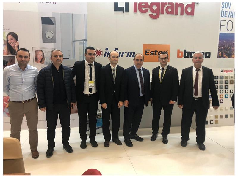 Legrand A -TECH Fuarı'nda yeni nesil ürünlerini görücüye çıkardı