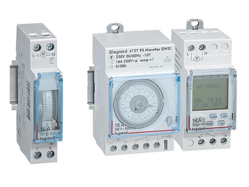 LEGRAND ANALOG VE DİJİTAL ZAMAN SAATLERİ İLE ENERJİ TASARRUFU SAĞLIYOR