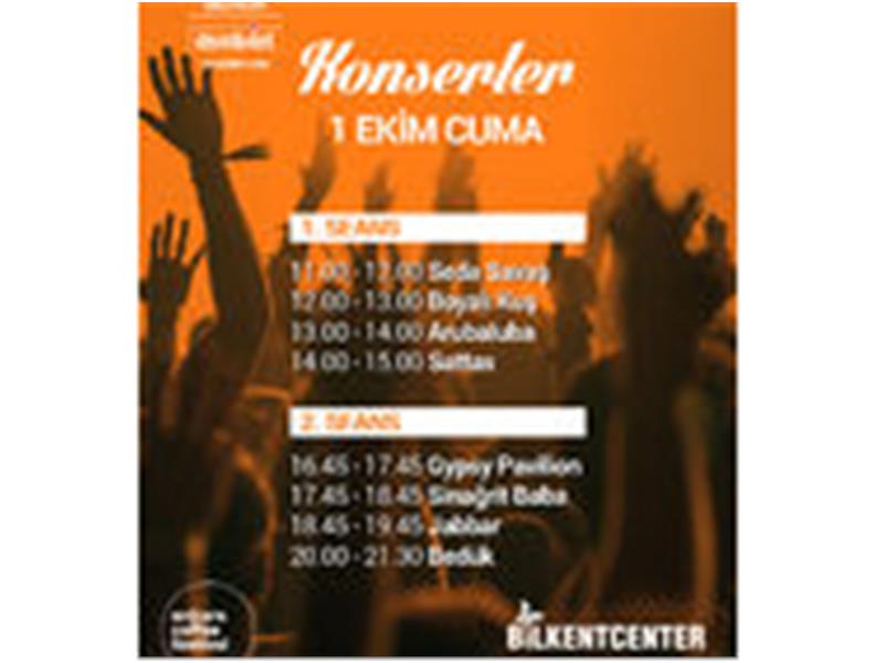 KAHVE KOKAN KONSERLER FESTİVALDE