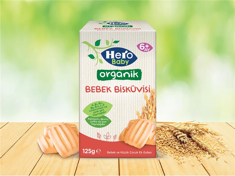 HERO BABY’DEN BEBEKLERİ MUTLU EDEN ORGANİK BEBEK BİSKÜVİLİ YAZ TARİFLERİ!