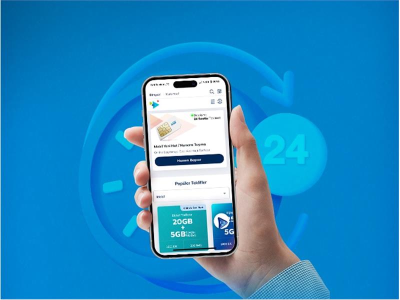 TÜRK TELEKOM’DAN ONLİNE BAŞVURUYA ÖZEL BÜYÜK KOLAYLIK: 24 SAATTE ADRESE SIM KART TESLİMİ