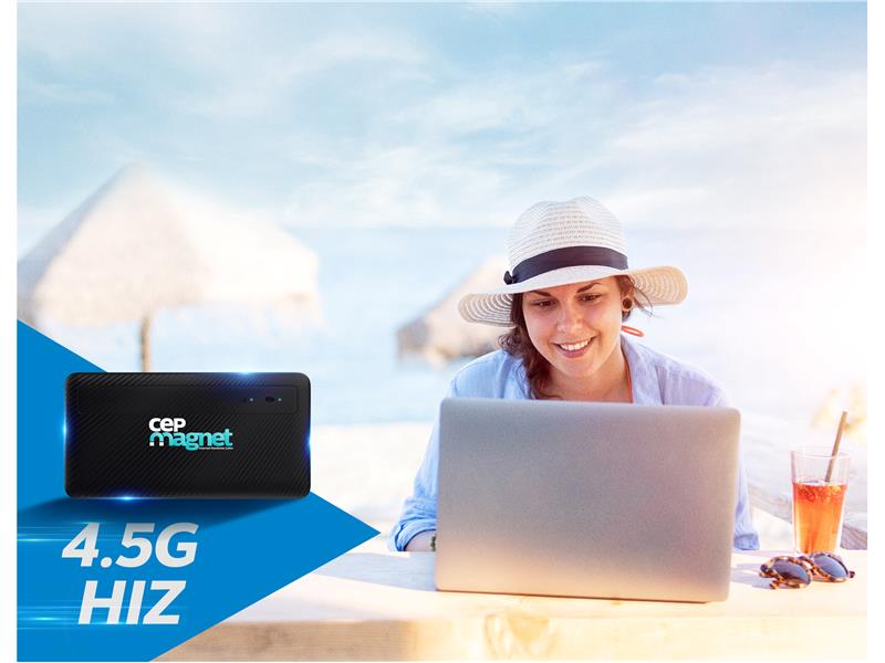 Türk Telekomlular yazın da Cep Magnet ile internet keyfini yanında taşıyor