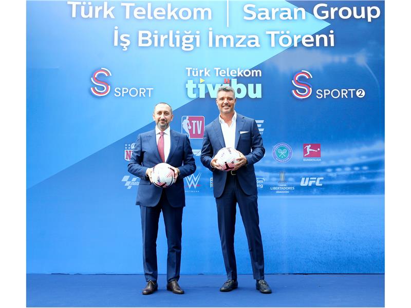 Türk Telekom ve Saran Group iş birliği:  S Sport2 Tivibu’da