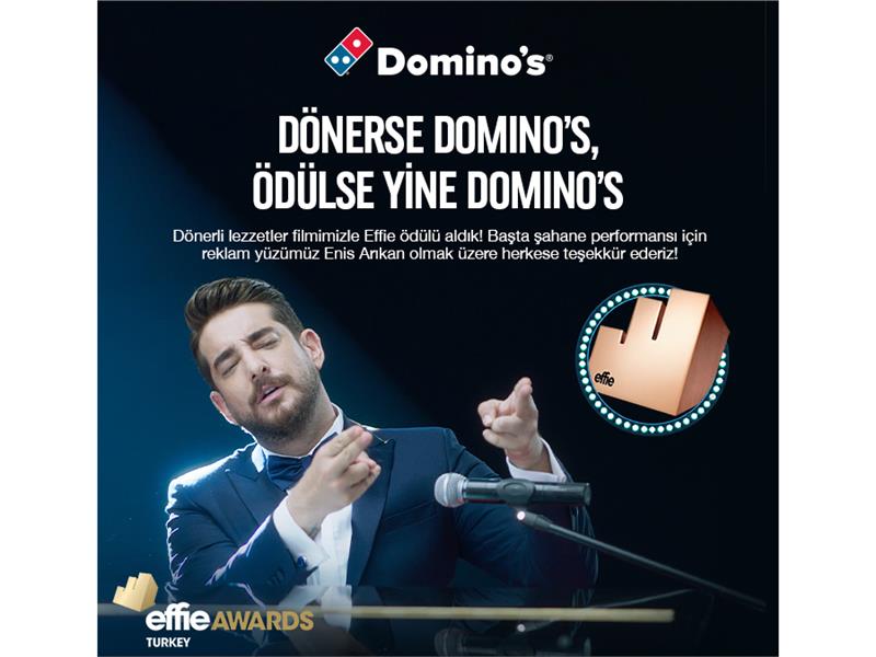 Domino’s’un Dönerli lezzetler reklam filmi Effie ödülünü aldı