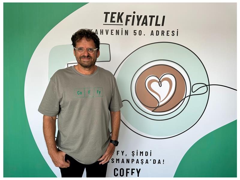 Tek Fiyatlı Dijital Kahve Noktası’ Coffy, 50’nci şubesini İstanbul’da açtı