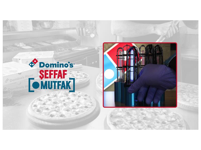 Domino’s’un ‘Şeffaf Mutfak’ında tüm süreç gözler önünde