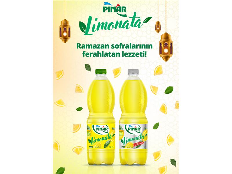 Pınar Limonata, ferahlığı ile Ramazan sofralarına lezzet katıyor 