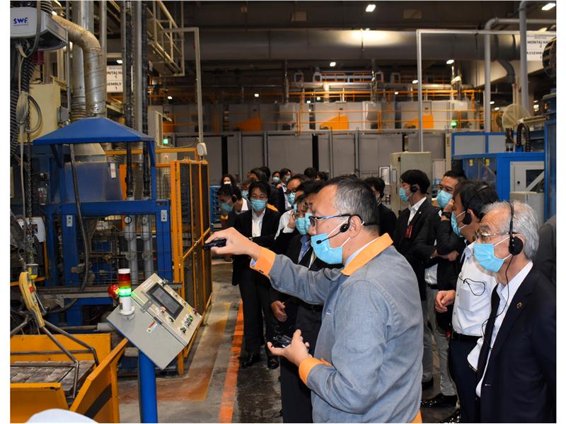 İnci GS Yuasa fabrikaları, Japonya Büyükelçisi Takahiko Katsumata ve Japonya İş Federasyonu Keidanren’i ağırladı