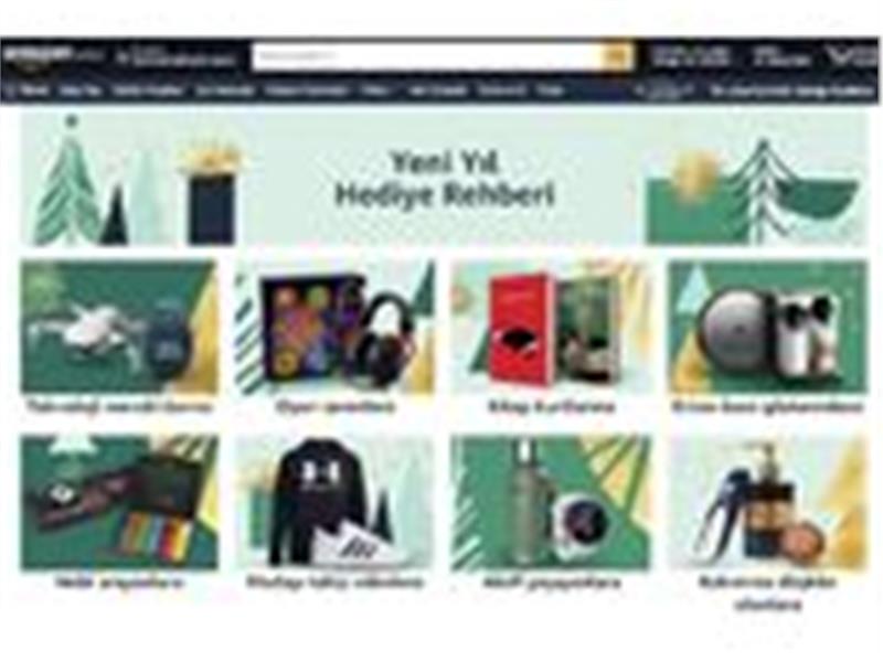 Amazon Türkiye’den hediye seçmeyi kolaylaştıran Yeni Yıl Hediye Rehberi 