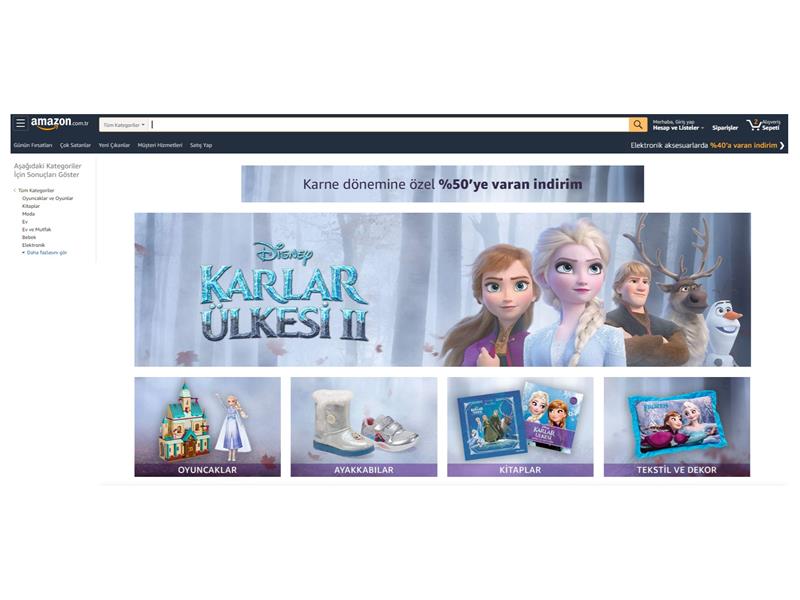 Amazon.com.tr’de Karlar Ülkesi II  mağazasına özel Karne Dönemi Fırsatı