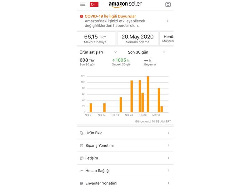 Amazon.com.tr’den KOBİ’lerin hayatlarını kolaylaştıracak uygulama: Amazon Seller App