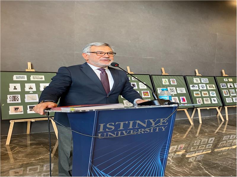 5’inci Uluslararası Ekslibris Yarışması Sergisi İstinye Üniversitesi’nde açıldı