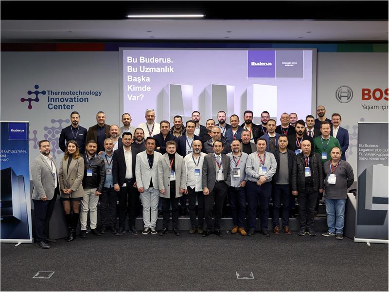 Buderus, iş ortaklarını Manisa fabrikasında ağırladı